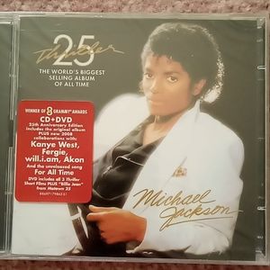 Michael Jackson cd and dvd